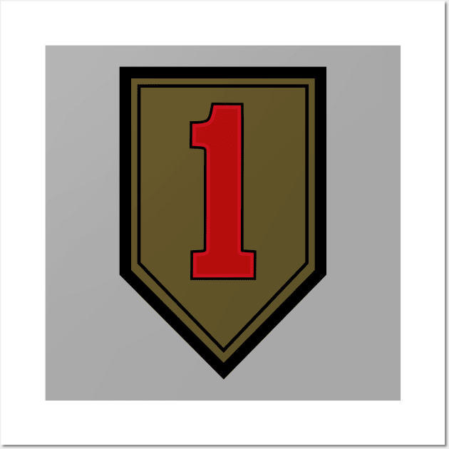 1st Infantry Division Wall Art by TCP